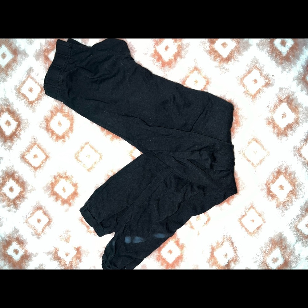 Black sweatpants
